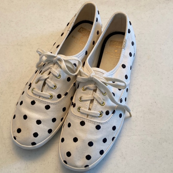 Keds X Kate Spade Shoes - NWOT Keds x kate spade Polka Dot Sneakers